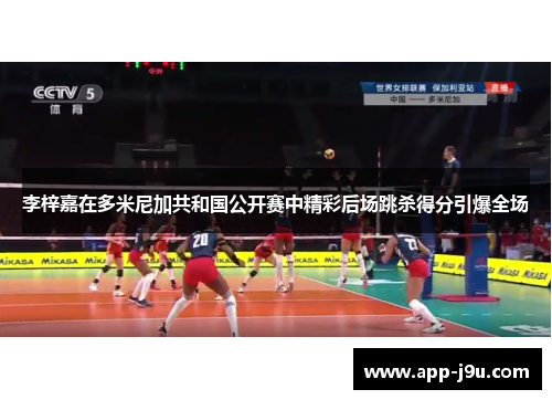 李梓嘉在多米尼加共和国公开赛中精彩后场跳杀得分引爆全场 李梓嘉在多米尼加共和国公开赛中精彩后场跳杀得分引爆全场